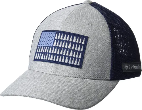Miniatura 22 de Columbia Bola de malla unisex con bandera de árbol Verde oliva/azul marino universitario