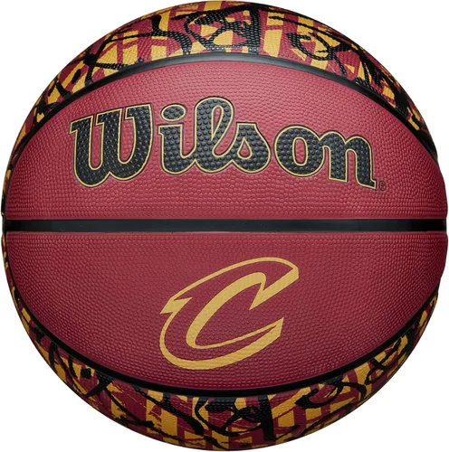 Miniatura 34 de Wilson NBA Team Balones de baloncesto con diseño de grafiti - Talla 7 - 29.5