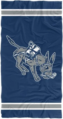 Miniatura 151 de LOGOVISION Manta Abilene Christian University, 30 x 60 pulgadas, logotipo primario CottonFront/PolyBackBeachTowel