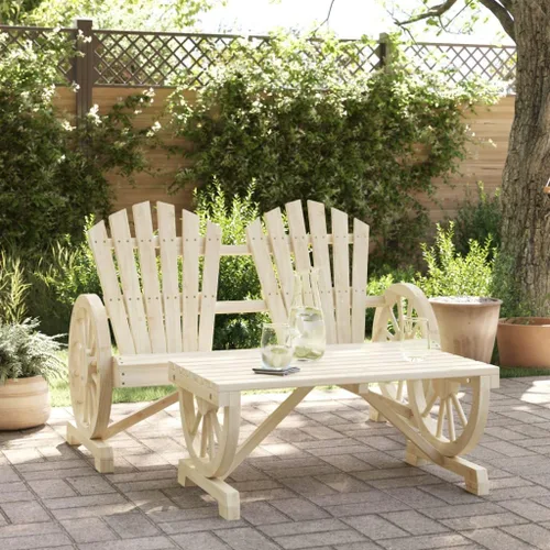Miniatura 13 de Solid Fir Adirondack Chair Brown Outdoor Patio Seat 24.4 x 24.8 x 39 in Ergonomic Garden Lounge Chair Weather-Ready Wood for Balcony Backyard Brown-c