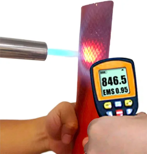 Miniatura 2 de manga térmica de 1" (25.4 mm) ID con protección contra el fuego, manga térmica blindada contra el calor, termo armadura de silicona recubierta