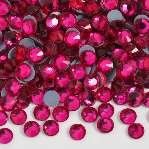 Miniatura 18 de 6000 diamantes de imitación termoadhesivos a granel, diamantes de imitación azules para ropa de manualidades, cristales termoadhesivos para Zafiro
