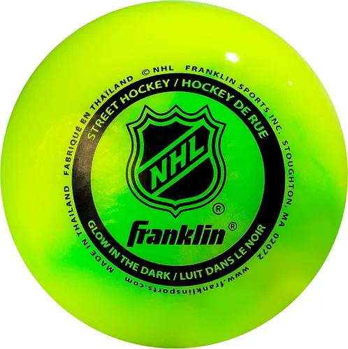 Miniatura 11 de Franklin Sports - Pelotas de hockey callejero NHL - Sin rebote para uso en exteriores y en patines - Tamaño oficial para hockey callejero juvenil
