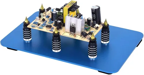 Miniatura 8 de Toolour Manos Magnéticas de Ayuda para Soldadura de Tercera Mano, 4 Brazos de Metal con Ajuste de Pinza, Abrazaderas de Soldadura Flexibles
