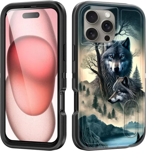 Miniatura 75 de Funda para iPhone Air con soporte integrado, a prueba de golpes, polvo y caídas, 3 capas, grado militar, funda protectora para iPhone Air de 6.5