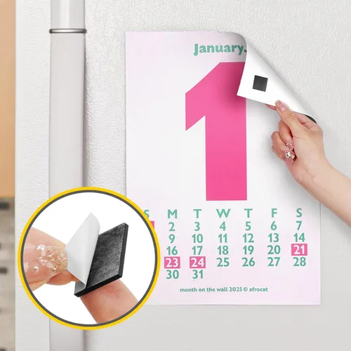 Miniatura 5 de 175 piezas de imanes redondos con respaldo adhesivo, cinta magnética, tiras magnéticas, imanes autoadhesivos flexibles para manualidades, tiras