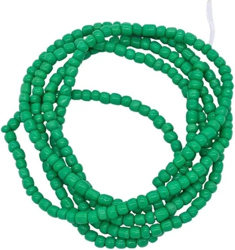 Miniatura 7 de Cuentas de cintura africanas para mujer, cuentas de cintura Cuentas de semillas grandes Afrocéntricas Cloth & Cord
