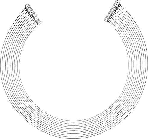 Alambre para queso, 24", Acero inoxidable