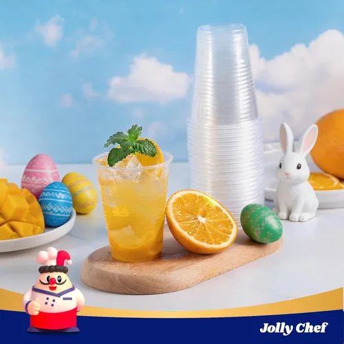 Miniatura 9 de JOLLY CHEF Paquete de 600 vasos de plástico transparente de 7 onzas, vasos desechables de 7 onzas para picnic, viajes, Halloween, fiesta de Navidad