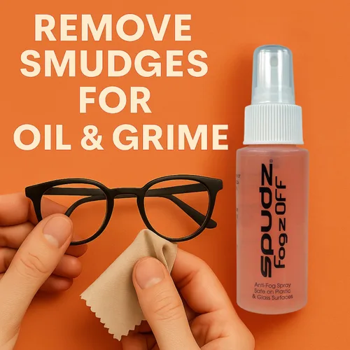 Miniatura 6 de SPUDZ Limpiador de pantalla y limpiador de lentes Seguro: óptica, gafas, binoculares, visores, etc. para manchas, aceite y mugre