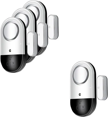 Sensor de alarma abierto de 120 DB para puerta y ventana, paquete de 3 y 1 paquete para niños, seguridad de pacientes con demencia, alarmas de