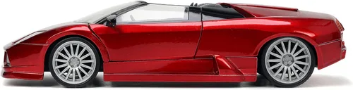 Miniatura 4 de Jada Toys Hyper-Spec 1:24 Lamborghini Murcielago Roadster Coche fundido a presión rojo, Juguetes para niños y adultos