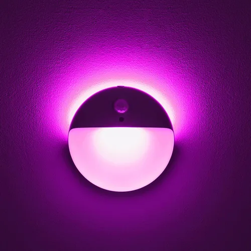 Miniatura 9 de YUNLEX Paquete de 2 luces nocturnas a batería, luces de inodoro, luz de sensor de movimiento pequeño de 2.6 pulgadas, luces adhesivas, 3 modos