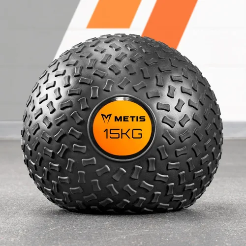 Miniatura 13 de METIS Pelotas de fitness [7lbs-66lbs] Construye fuerza y mejora el fitness con pelotas de golpe resistentes a rebotes, disponibles individualmente