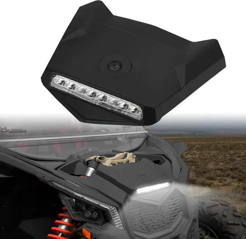 Miniatura 15 de A & UTV PRO Cuchara de capó Turbo con patrón de fibra de carbono para Can-Am Maverick X3 XDS XRS MAX Turbo R 2017-2024 2025, accesorios de kit