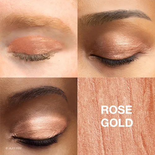 Miniatura 4 de Neutrogena - Sombra de ojos + base para piel sensible, sombra de ojos metálica larga duración, 2 en 1 para piel sensible con Pro-Vitamina B5, Oro