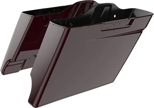 Miniatura 18 de Alforjas extendidas para Harley Touring Street Glide, Electra Glide, Road Glide 2014-2023 (whisky ámbar)