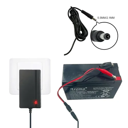 Miniatura 5 de JRRXM Cargador universal de 12 voltios y 24 voltios para coche de juguete alimentado por Batty para niños, la mejor opción de cargador adaptador