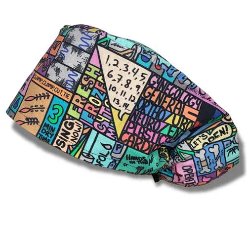 Miniatura 16 de Ortho Words Euro Scrub Cap