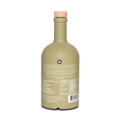 Miniatura 8 de AOVE reliquia Little Gypsy Farms - Aceite de oliva virgen extra griego cultivado en finca Variedad de oliva más saludable 5X polifenoles