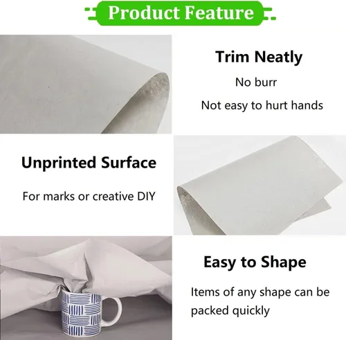 Miniatura 4 de Hojas de papel de embalaje de papel de periódico para mover, enviar, llenar cajas, envolver y proteger artículos frágiles, 1.3 libras