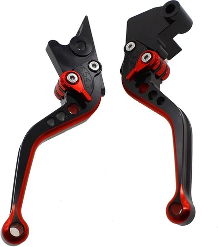 PROCNC Palancas de embrague de freno ajustables cortas de doble color para Kawasaki Z900 Z650 Ninja 650R/ER-6F/EX650 2017-2022 Z650RS 2022 VERSYS