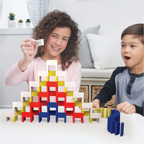 Miniatura 7 de H5 Domino Creations by Lily Hevesh - Juego familiar de 100 piezas para adultos y niños a partir de 5 años