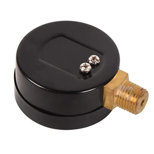 Miniatura 5 de Medidor de prueba de presión de agua de 2 pulgadas, medidor de presión de 0-200 PSI, rosca NPT de 1/4 pulgadas, montaje inferior, para compresor