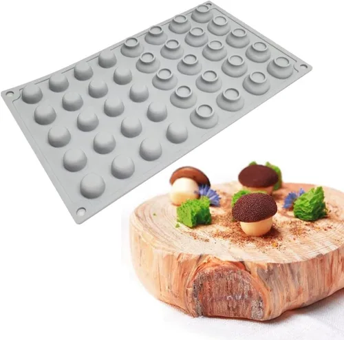 Miniatura 23 de mostsom Molde de Silicona 3D de Frambuesa de 35 Cavidades para Fondant Chocolate Dulces Pasta de Goma Arcilla Polimérica Resina Cocina Horneado