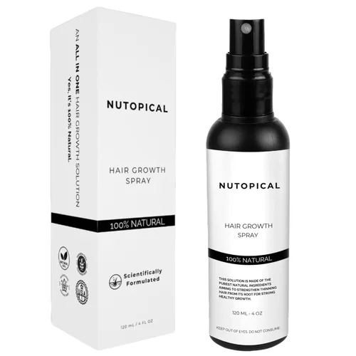 Spray para el crecimiento del cabello para adelgazar el cabello, tratamiento de crecimiento del cabello para mujeres y hombres, fabricado en Estados