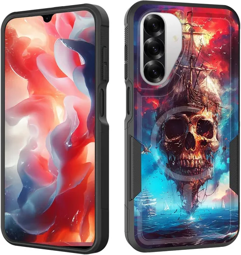 Miniatura 263 de Funda magnética para Galaxy A16 5G, [compatible con MagSafe] [protección contra caídas de grado militar] Funda resistente a prueba de golpes