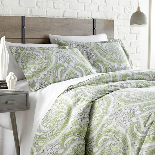 Miniatura 12 de SouthShore FINE LINENS Colección Perfect Paisley - Calidad premium, suave, resistente a las arrugas, la decoloración y las manchas, de fácil