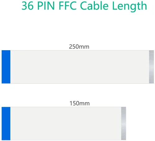 Miniatura 4 de HLT PCI-e PCI Express 36PIN 1X Cable de extensión extensor con conector chapado en oro (longitud de línea: 7.9 in)