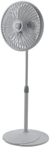 Miniatura 10 de Lasko 1646 - Ventilador de pedestal oscilante y ajustable con temporizador y control remoto para uso en interiores, dormitorio, sala de estar, Blanco
