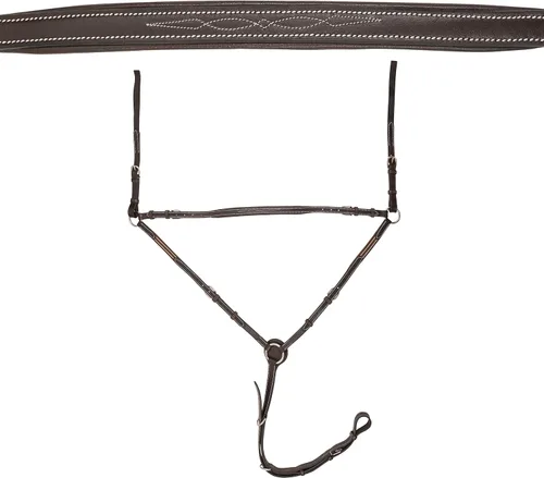 Miniatura 4 de Exion Designer - Pechera de caballo con lazo para fijación de circunferencia y marchita con accesorio para correr para cuello de caballo Peto