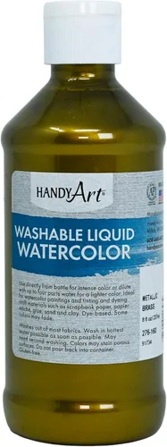 Miniatura 25 de Handy Art Acuarela líquida lavable de 8 onzas, azul