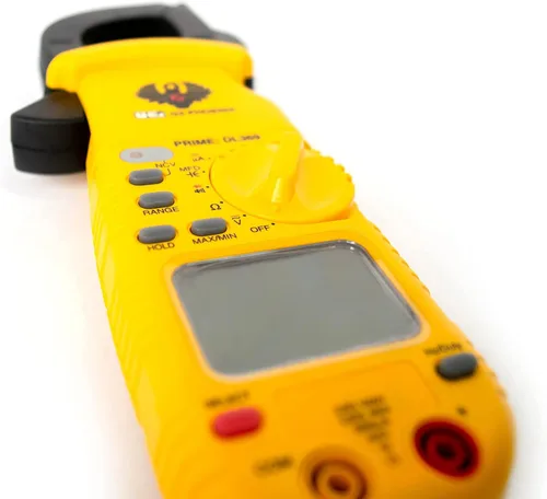 Miniatura 4 de UEi DL369 - Pinza amperimétrica digital HVAC de rango automático de 4000 conteos, voltímetro de CA, amperímetro de CA, mide corriente de CA, voltaje