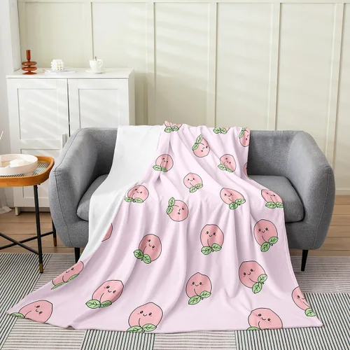 Miniatura 17 de Erosebridal Manta de hojas para niños, niñas y hombres, manta de forro polar colorida, manta de cama de hojas de mandala bohemio, 30 x 40 pulgadas