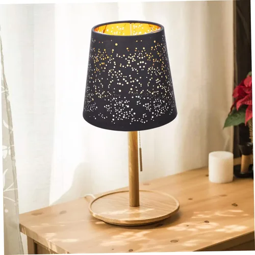 Miniatura 7 de Pantalla de tela con clip en las pantallas de la lámpara de tornillo lámpara de pared pequeñas sombras clip en el piso de la bombilla