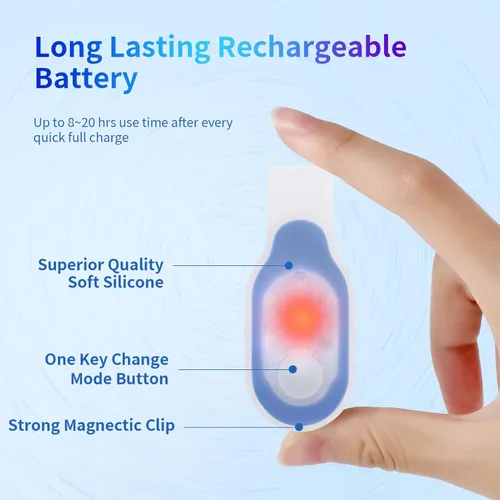 Miniatura 8 de Luz de Enfermera Recargable con Clip para Turno de Noche, Linterna de Trabajo de Enfermería Brillante Manos Libres, Luz Ligera de Uniforme