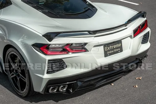 Miniatura 4 de Repuesto para modelos Chevrolet Corvette C8 2020-Presente Alerón de ala de tapa de maletero trasero estilo GM Factory Z51