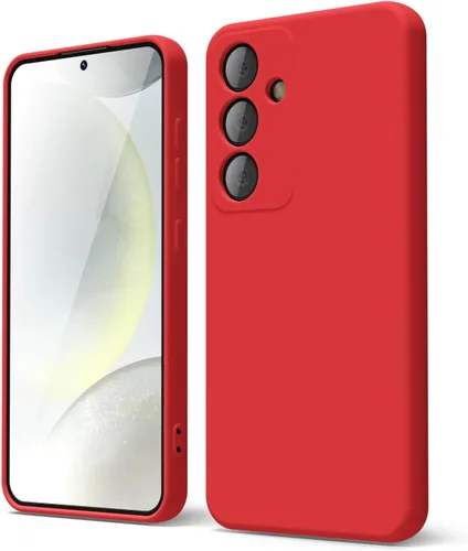Miniatura 423 de oakxco Funda para teléfono Samsung Galaxy S21 Ultra con agarre de silicona líquida, bonita funda delgada y delgada de goma suave de TPU lisa
