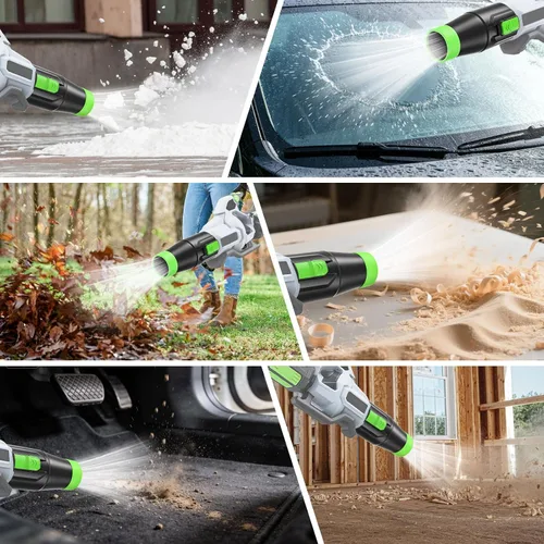 Miniatura 7 de Uniqwamo Boquilla de secado de automóvil compatible con boquilla sopladora de hojas EGO para modelos 530 575 580 615 650 765 670 – Protección contra