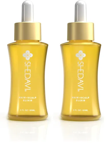 Miniatura 10 de Shedavi Sérum icónico vegano para el cabello con botánicos - Tratamiento de crecimiento para mujeres y hombres, cabello seco y dañado y cuero