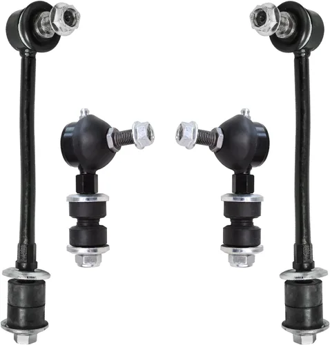 Miniatura 42 de Detroit Axle - 4 barras estabilizadoras AWD para Chrysler 300 2005-2019 Dodge Charger 2005-2008 2005-2008 Magnum Stabilizer Enlaces de extremo