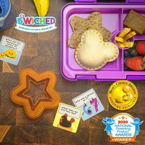 Miniatura 6 de Cortador y sellador de sándwich, para hacer sándwiches sin corteza, ideal para fiambrera y caja de Bento, almuerzo para niños y niñas, cortadores