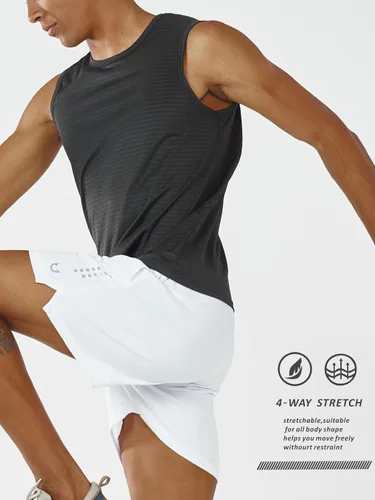 Miniatura 3 de NORTHYARD Pantalones cortos deportivos de baloncesto para hombre, de 5, 7, 10 pulgadas, para entrenamiento, gimnasio, secado rápido, pantalones
