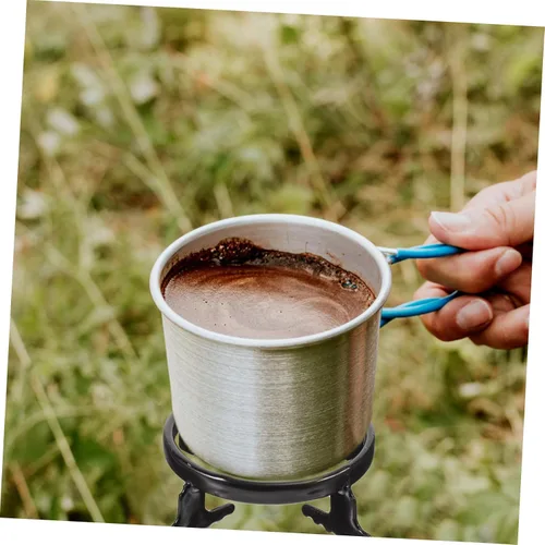 Miniatura 4 de MAGICLULU 1 jaula para ollas de trabajo en soportes para ollas, cafetera reductor de gas, estufa de café, estufa, quemador de rejilla, anillo