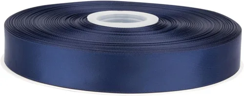 Miniatura 54 de Cinta de satén de doble cara de 1-1/2 pulgadas x 100 yardas, cinta de poliéster negra para envolver regalos, decoración de boda, arreglos florales