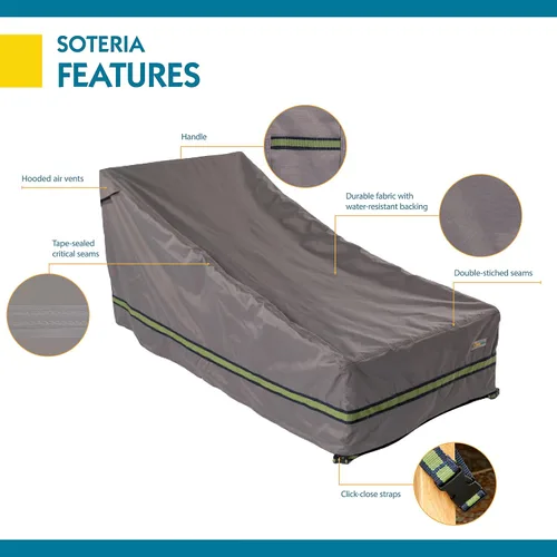 Miniatura 12 de DUCKCOVERS Soteria - Funda impermeable para tumbona de patio de 74 pulgadas, para exteriores